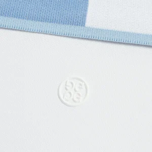 G/FORE Contrast Quarter Zip Tech Pique Polo- Polos