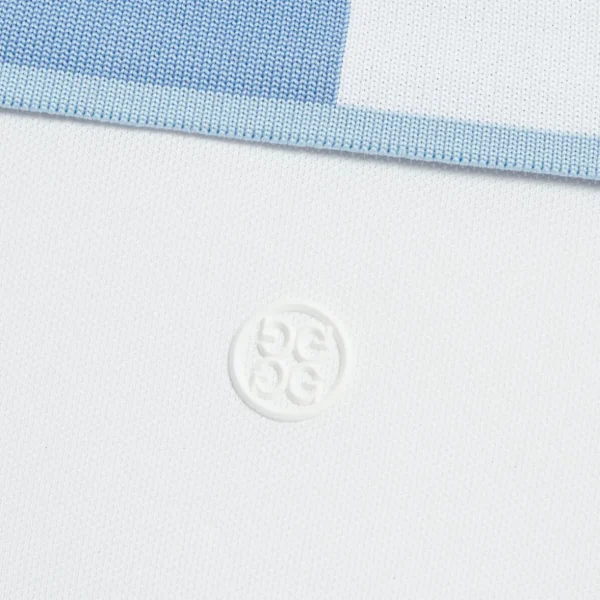 G/FORE Contrast Quarter Zip Tech Pique Polo- Polos