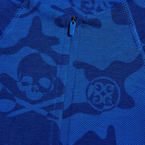 G/FORE Exploded Icon Camo Luxe Quarter Zip Mid Layer- Mid Layers