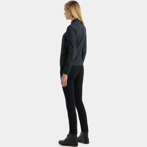 G/FORE Hybrid Moto Stretch Tech Interlock Jacket- Outerwear