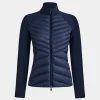 G/FORE Hybrid Quilted Tech Interlock Jacket- Outerwear