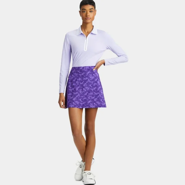 G/FORE Icon Camo Silky Tech Nylon A-Line Skort- Skorts & Dresses