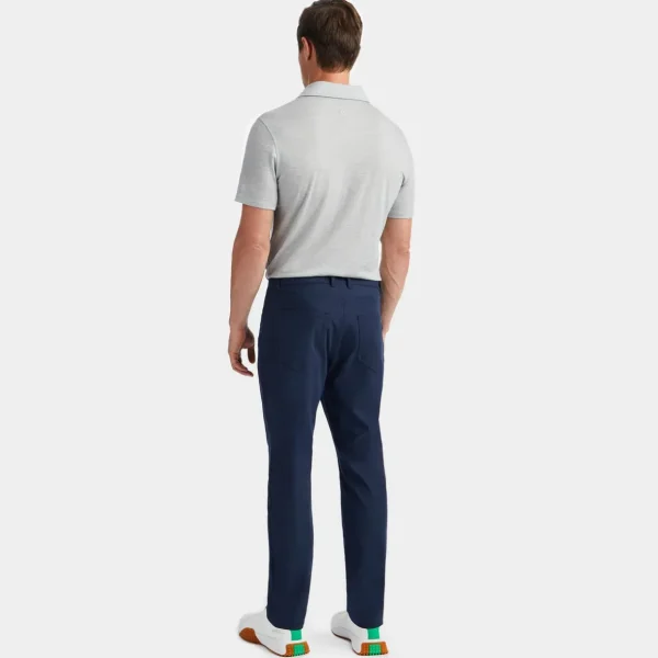 G/FORE Lightweight Technical Performance Fine Wool Modern Spread Collar Polo- Polos & Shirts