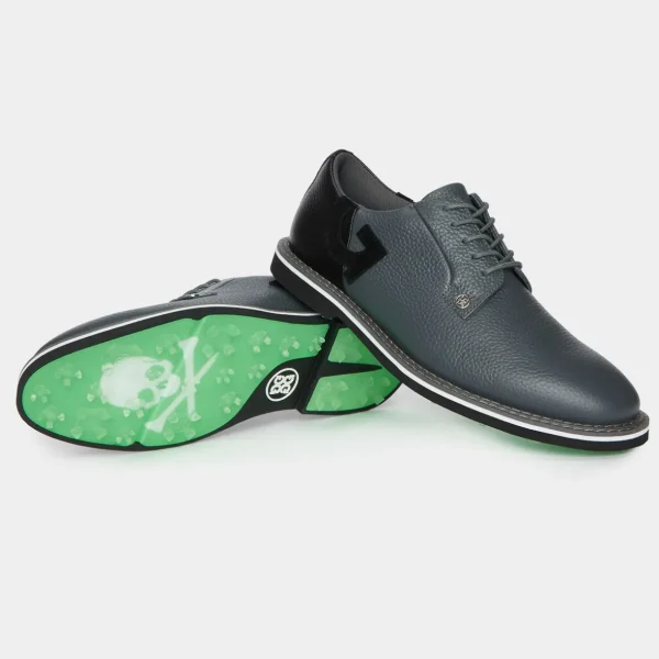 G/FORE Men's Gallivanter Pebble Leather Two Tone Golf Shoe- Gallivanter