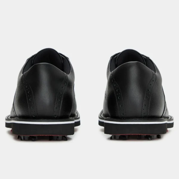 G/FORE Men's G/Lock Gallivanter Pebble Leather Saddle Golf Shoe- Gallivanter