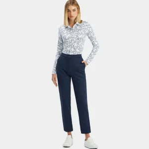 G/FORE Star Dust Tech Jersey Long Sleeve Polo- Polos
